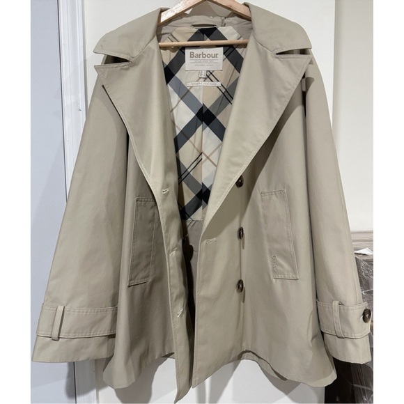 Barbour Maisy Showerproof Double Breasted Jacket - Picture 6 of 16